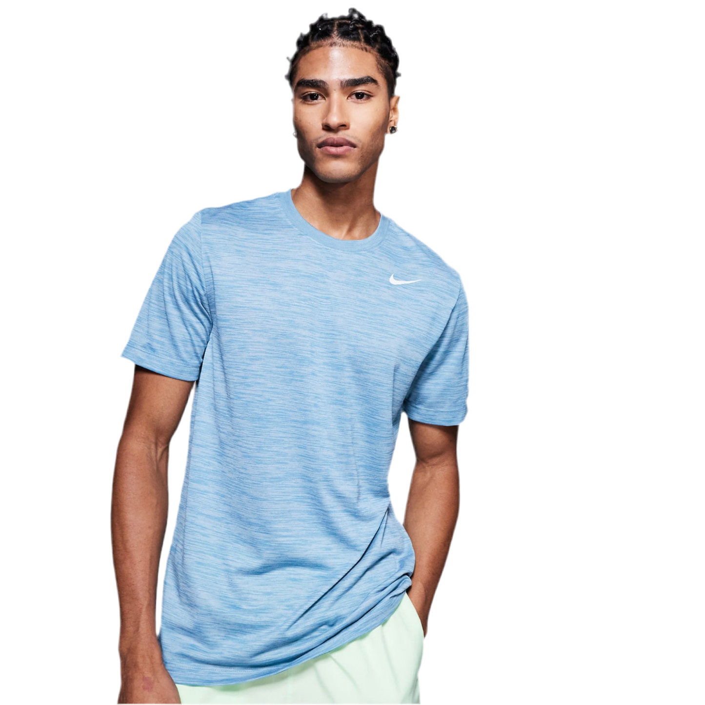 Nike - Techknit Baby Blue T-Shirt