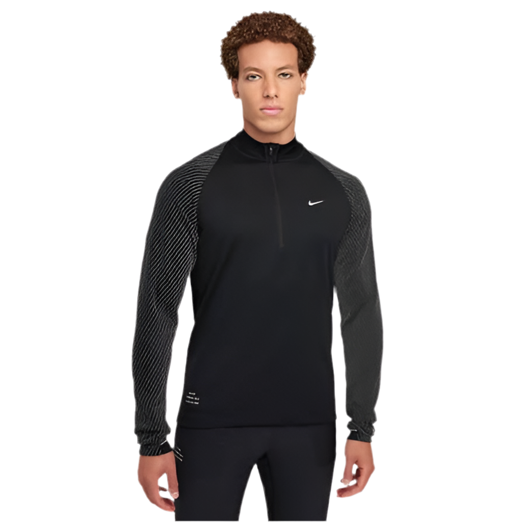 Nike - Running Division Black Reflective Quarterzip