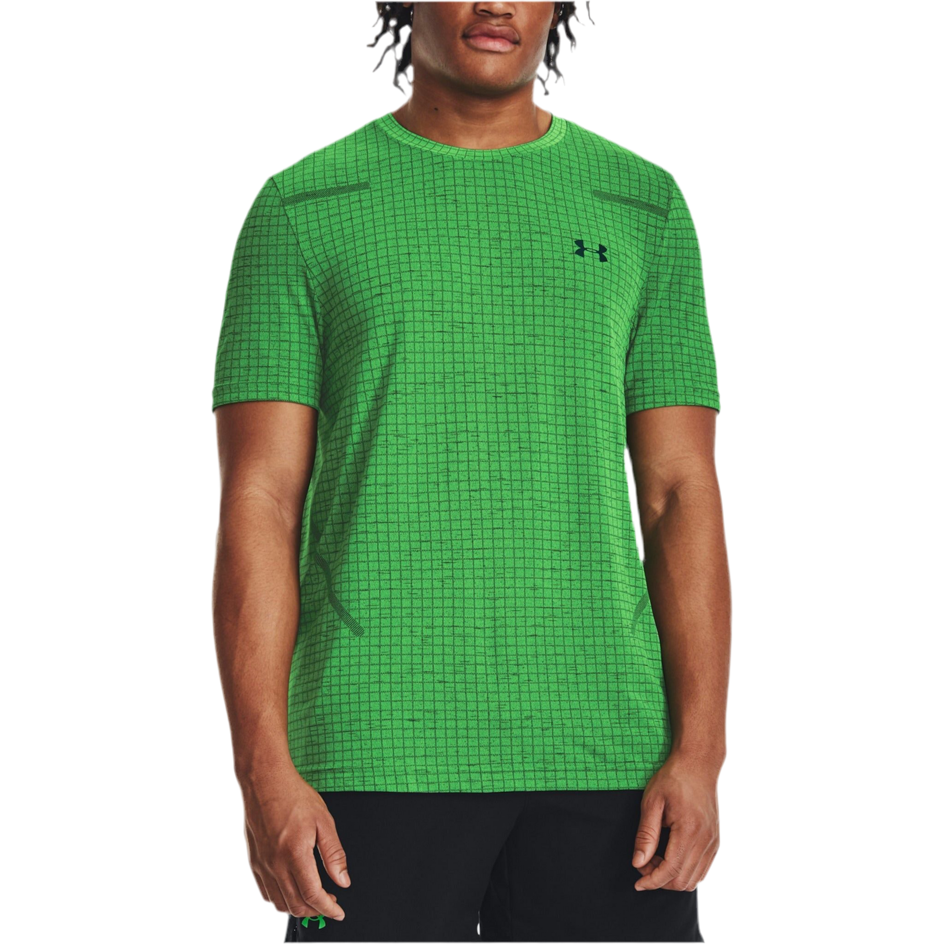 Under Armour - Green Chequered T-Shirt
