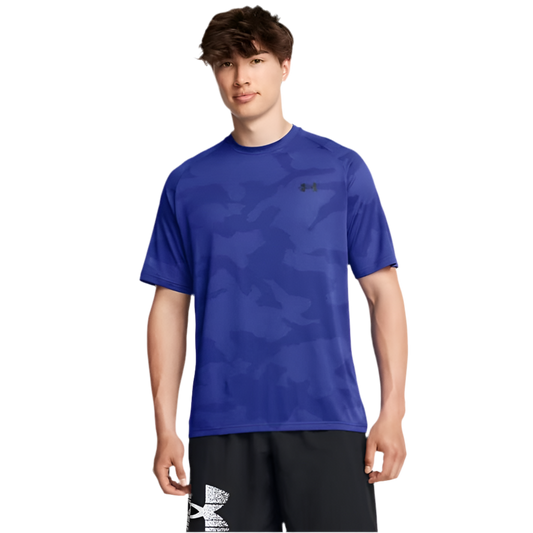 Under Armour - Royal Blue Jacquard T-shirt