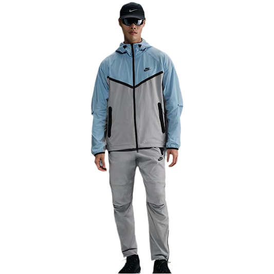 Nike - New Season Baby Blue/Grey Tech Tracksuit