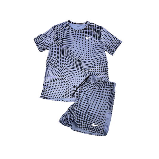 Nike - digital Dot Miler & Challenger Shorts Set